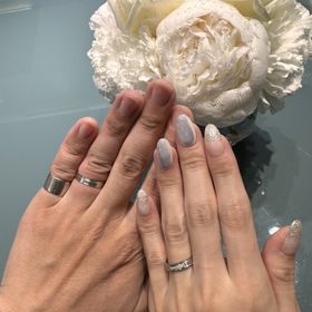 【GALA JEWELRY(ガラジュエリー)の口コミ】 指輪の色味、ダイヤの数など自分で選択できて大満足の仕上がりになりまし…