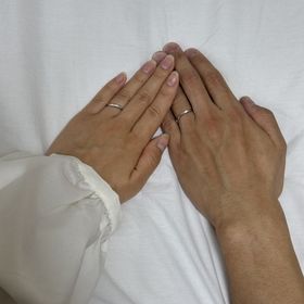 【アイプリモ(I-PRIMO)の口コミ】 正面からはもちろん、前面後面から見てもダイヤが光るデザインを選びまし…