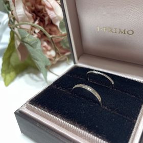 【アイプリモ(I-PRIMO)の口コミ】 指輪の形にあったシンプルすぎない可愛いデザインが気に入ってます！細身…