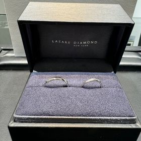 【ラザール ダイヤモンド(LAZARE DIAMOND)の口コミ】 ダイヤのデザインと指にフィットして作られているので、手が綺麗に見える…