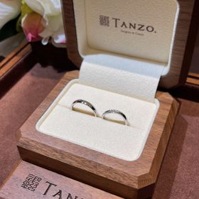 【TANZO.(鍛造指輪)の口コミ】 指輪の強度が高くなる鍛造製法で作ってもらいました。結婚指輪は日常使い…