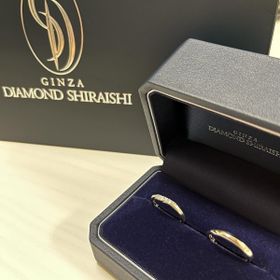 【銀座ダイヤモンドシライシの口コミ】 2人ともイルミティのセットでウェーブのデザインのものにしました！
ダイ…