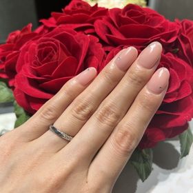 【ラザール ダイヤモンド(LAZARE DIAMOND)の口コミ】 ファッションリングのようなおしゃれなものというよりは王道な結婚指輪を…