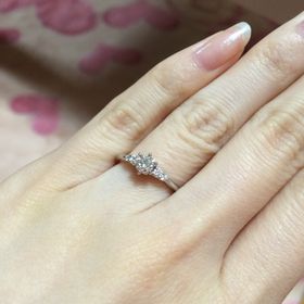 【ケイウノ ブライダル(K.UNO BRIDAL)の口コミ】 私が指輪に意味を込めたいとのこだわりがあったため、フルオーダーが可能…