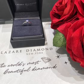 【ラザール ダイヤモンド(LAZARE DIAMOND)の口コミ】 プロポーズの際にダイヤモンドだけプレゼントしていただき、後日リングの…
