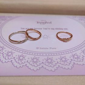 【Disney PRINCESS Rapunzel(ディズニープリンセスラプンツェル)の口コミ】 ラプンツェルの指輪と言っても１種類ではなく、３種類から選ぶことができ…