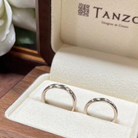 【TANZO.(鍛造指輪)の口コミ】 他社ブランドにはないコーラルゴールドの色、オーダーでのデザインをする…