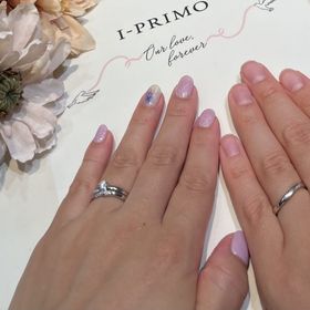 【アイプリモ(I-PRIMO)の口コミ】 ウェーブすぎず、直線すぎず、ちょうど良い形が指を綺麗に見せてくれると…