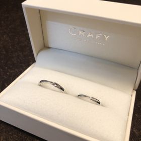 【CRAFY(クラフィ)の口コミ】 シンプルかつ、インフィニティ(ひねり)のデザインが入れたかったのでこち…