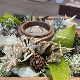 【鎌倉彫金工房の口コミ】 シンプルで満足。割と色々と凝ったデザインもあると思いますが、シンプル…