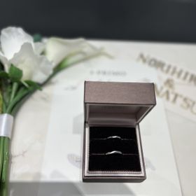 【アイプリモ(I-PRIMO)の口コミ】 派手すぎないけどダイヤを入れたいと希望してベストなデザインをお勧めし…