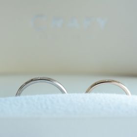 【CRAFY(クラフィ)の口コミ】 どんな指輪がいいか調べていた時に、シンプルな指輪がいいと感じた。プラ…