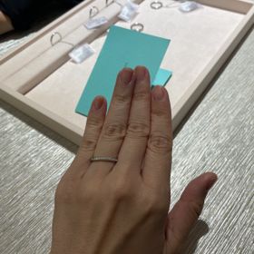 【ティファニー(Tiffany & Co.)の口コミ】 将来十周年で重ね付け用の指輪をプレゼントされるのが夢で、重ね付けがし…