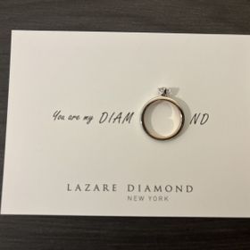【ラザール ダイヤモンド(LAZARE DIAMOND)の口コミ】 今回選んだ指輪はデザインがシンプルで可愛いかったです。また、the 指輪…
