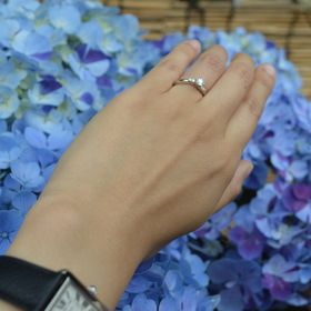 【ケイウノ ブライダル(K.UNO BRIDAL)の口コミ】 ダイヤモンドにディズニーキャラクターのシルエットが浮かび上がる所に非…