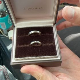 【アイプリモ(I-PRIMO)の口コミ】 プラチナ×ブラウンゴールドという珍しい組み合わせにしました。シン…