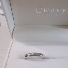 【CRAFY(クラフィ)の口コミ】 刻印が出来るのですが、自分たちが書いた文字をそのまま指輪に掘っていた…