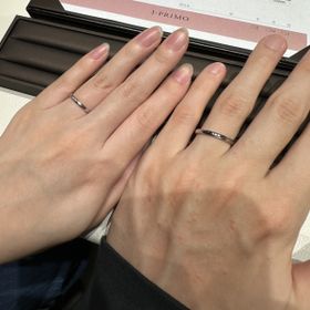 【アイプリモ(I-PRIMO)の口コミ】 ペアのデザインの指輪が欲しかったので、店員さんのおすすめでこちらを試…