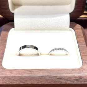 【TANZO.(鍛造指輪)の口コミ】 着け心地の良さが抜群です。
華奢なハーフエタニティリングを探していたの…