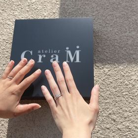 【atelier CraM(アトリエ クラム)の口コミ】 なにも知識もなかったところから、いろいろとイメージなどの相談に乗って…