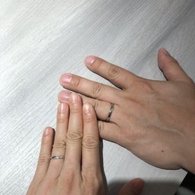 【BOASORTE(ボアソルテ)の口コミ】 店舗に行くまでは、ストレートのイメージでしたが、
実際試着するとウェー…