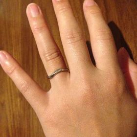 【ケイウノ ブライダル(K.UNO BRIDAL)の口コミ】 結婚指輪は常に身に着けたいと思ってたので、シンプルなデザインのものを…