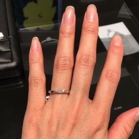 【エクセルコダイヤモンド(EXELCO DIAMOND)の口コミ】 毎日つける結婚指輪にこそ、 キラキラしたダイヤモンドをつけたかったので…