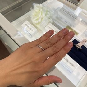 【4℃ BRIDAL(ヨンドシーブライダル)の口コミ】 価格はあまり気にしていませんでした。プラチナでダイヤモンドがついてい…