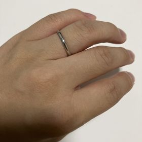 【鎌倉彫金工房の口コミ】 pt900にした理由は、とてもシックで落ちついた雰囲気だったからです。デザ…