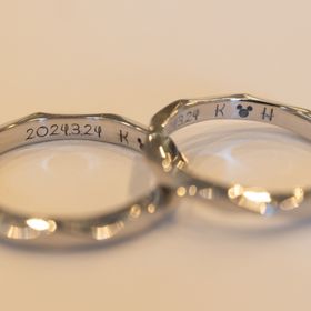 【ジュエリー工房 YAMAMOTOの口コミ】 2人の思い出の数字や刻印、デザイン何から何まで自分たちらしいものを取り…