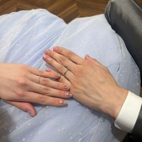 【銀座ダイヤモンドシライシの口コミ】 きらきらと可愛らしいデザインがきにいっています。ダイヤが全体的に埋め…