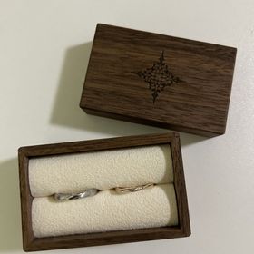 【PORTADA(ポルターダ)の口コミ】 ウェーブデザインで、シンプルだけどダイヤが使用されているリングがほし…