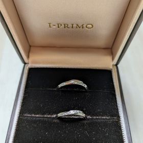 【アイプリモ(I-PRIMO)の口コミ】 ウェーブのデザインで指が長くきれいに見えます。またメレダイヤをピンク…