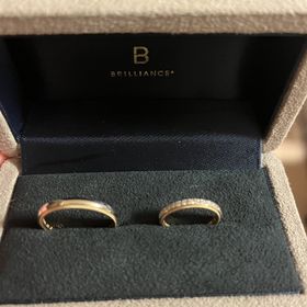 【BRILLIANCE+(ブリリアンスプラス)の口コミ】 ゴールド系の指輪を探していた際に広告で見た指輪に一目惚れし店舗まで見…