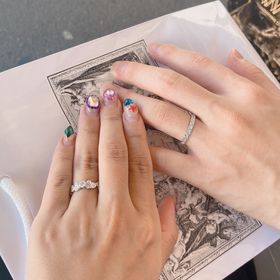 【St.Maria(サンタマリア)】の口コミ 他にはあまり見かけないでデザインで作ることができた。
ダイヤモンドの輝...