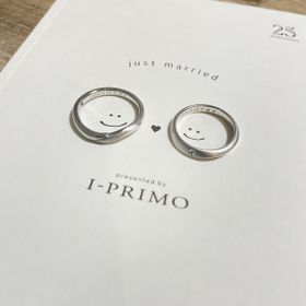 【アイプリモ(I-PRIMO)の口コミ】 シンプルなデザインの指輪が豊富で、かなり悩みましたが、夫婦別のデザイ…
