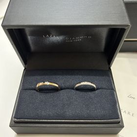 【ラザール ダイヤモンド(LAZARE DIAMOND)の口コミ】 控えめなゴールド色で目立ちにくいところがよかった。ダイヤモンドの輝き…