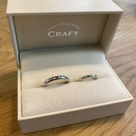 【CRAFY(クラフィ)の口コミ】 素材からデザイン、刻印内容を2人で考えながら指輪作成の全てを自分たちの…