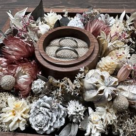 【鎌倉彫金工房の口コミ】 デザインがとても可愛くて直ぐ気に入りました！！
ホワイトゴールドの深み…