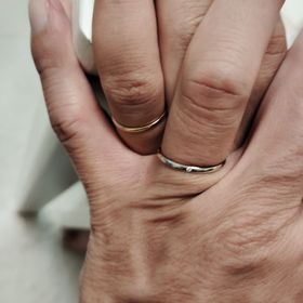 【鎌倉彫金工房の口コミ】 結婚指輪を買う、まして作ることがピンとこない中、パートナーの希望で製…