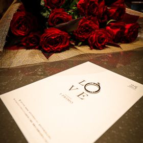 【アイプリモ(I-PRIMO)の口コミ】 指輪のデザインはメレダイヤモンドで探していたのですが、実際にボックス…