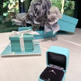 【ティファニー(Tiffany & Co.)の口コミ】 日常使いができる、控えめなデザインを探していました。1番カラット数の少…