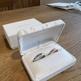 【uchimari(ウチマリ)の口コミ】 指輪の素材からデザインまで、全て自分たちの好きなように作ることができ…