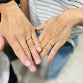 【鎌倉彫金工房の口コミ】 どこにも売ってない自分たちだけの指輪が作れる！　お値段もそんなに高く…