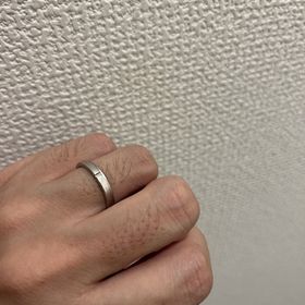 【4℃ BRIDAL(ヨンドシーブライダル)の口コミ】 デザインは二つの指輪を重ねると十字架(クロス)になるところを気に入った…