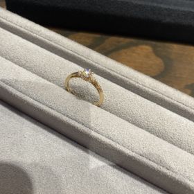 【ケイウノ ブライダル(K.UNO BRIDAL)の口コミ】 奥さんが好きな美女と野獣のプリンセス、ベルがモチーフの指輪を選びまし…