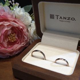 【TANZO.(鍛造指輪)の口コミ】 指輪の厚みや側面の形状、S字加工やマット加工などの複雑な加工をしてもら…