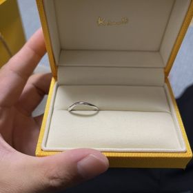 【ケイウノ ブライダル(K.UNO BRIDAL)の口コミ】 コストパフォーマンスが最高で着け心地も良いです。上下左右で雰囲気が変…