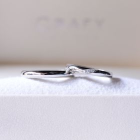 【CRAFY(クラフィ)の口コミ】 シンプルで使いやすく、ダイヤも主張が激しくないため控えめで美しいです…