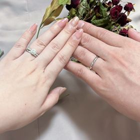 【アイプリモ(I-PRIMO)の口コミ】 指輪のデザインについては、ストレートでシンプルなデザインでありながら…